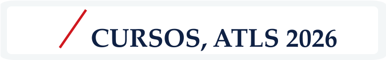 CURSOS, ATLS 2026